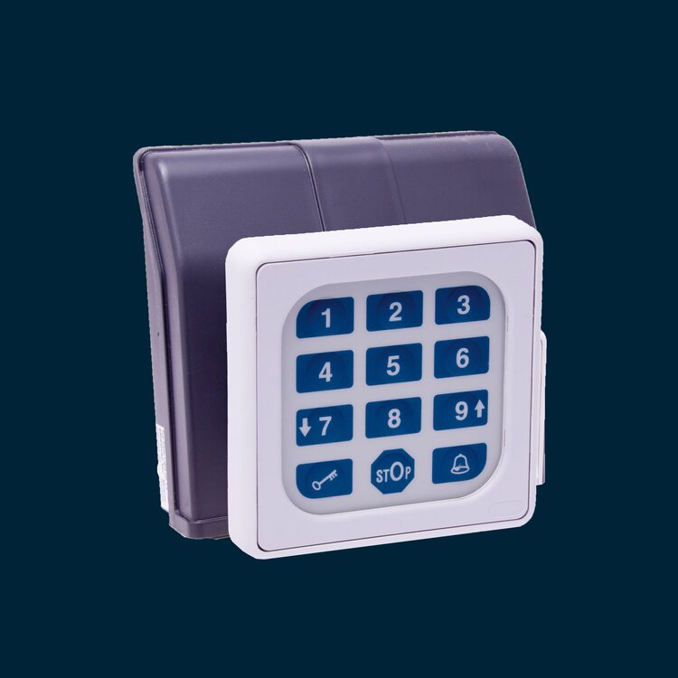Code switch with foil keypad, 12 V   