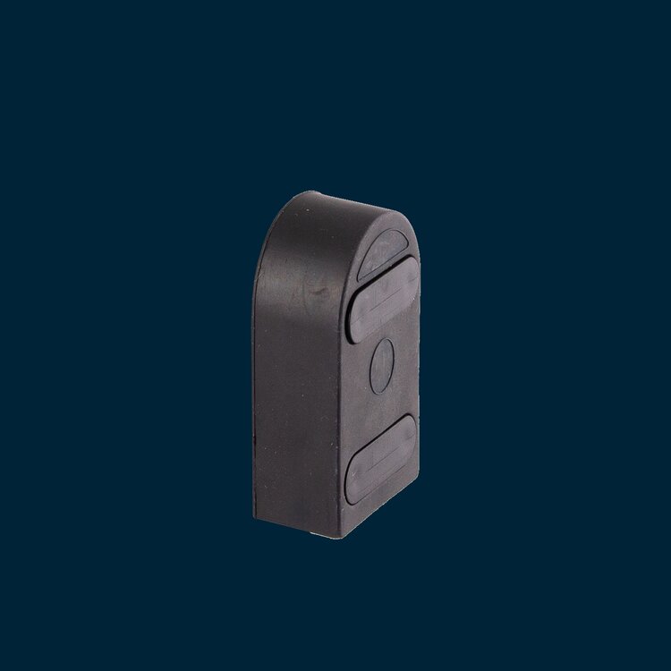 End cap for safety contact profile 19mm compression   