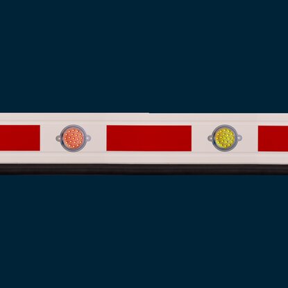 LED Beleuchtung am Schrankenbaum