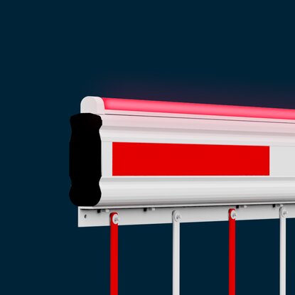 LED Beleuchtung als Aufsatzprofil 