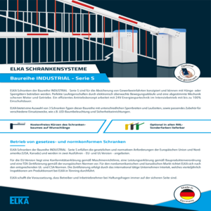 Schranke INDUSTRIAL-S - EU - Version Datenblatt