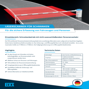 Laserscanner Produktblatt